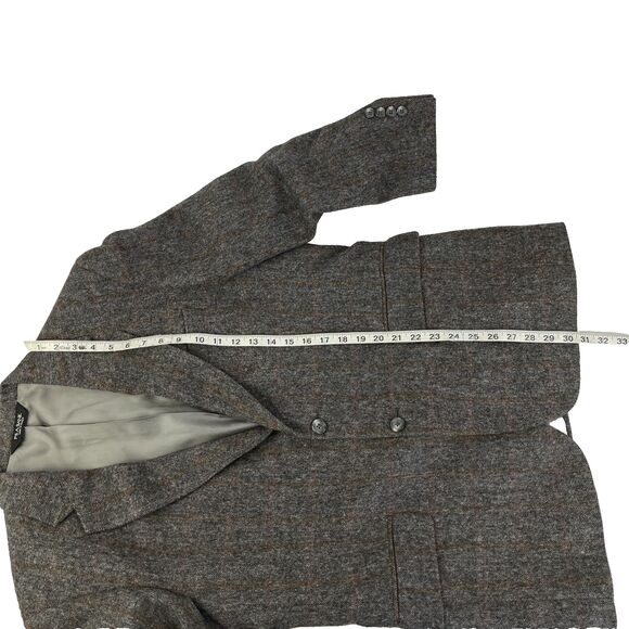 Mens Jos. A. Bank Camel Hair Herringbone Sport Coat Blazer Jacket Size 40S Short - Picture 6 of 9